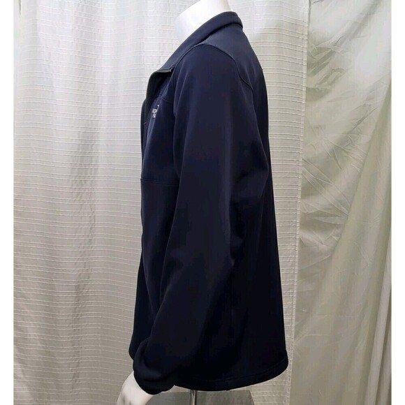 The North Face 200wt Cinder Lightweight Jacket Navy Army Green Zip Men's Size L - Picture 7 of 12